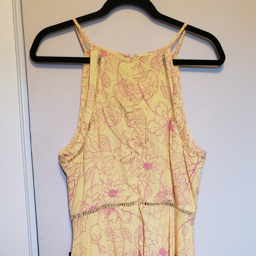 Yellow and pink Lulu's sundress size L